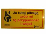 TABLICZKA OSTRZEGAWCZA 21 X 10 CM