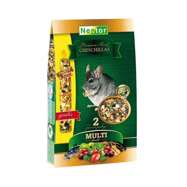 NESTOR Pokarm PREMIUM Multi-Taste dla szynszyli 1400ml