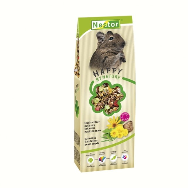 NESTOR Pokarm HAPPY BY NATURE dla koszatniczek 350g