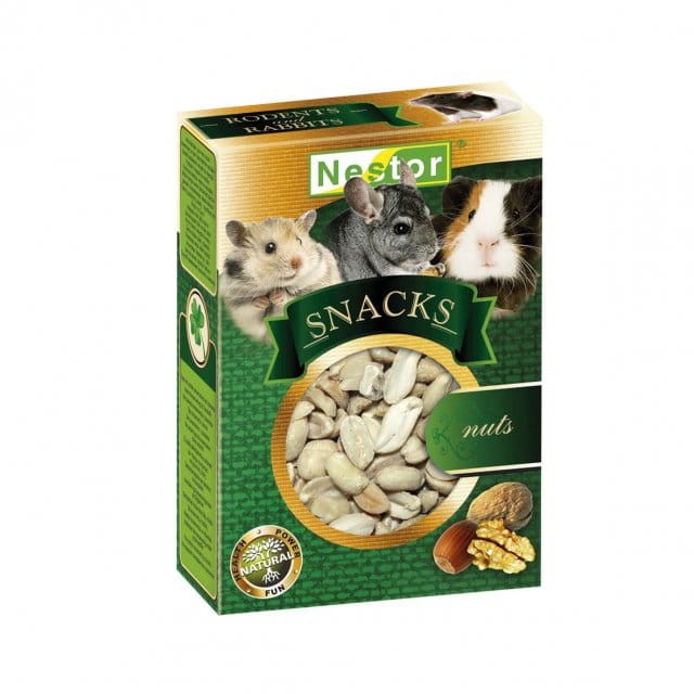 NESTOR Snacks dla gryzoni ORZECHY 80g