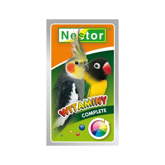 NESTOR Witaminy COMPLETE dla średnich papug 20g