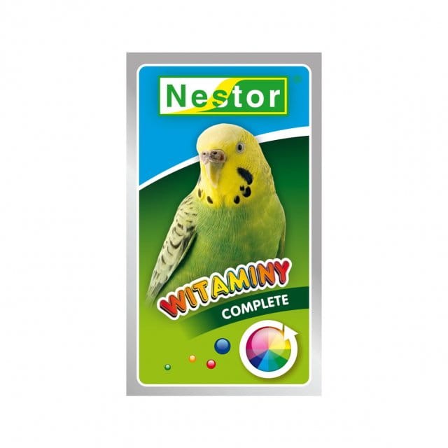 NESTOR Witaminy COMPLETE dla małych papug 20g