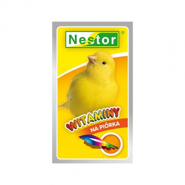 NESTOR Witaminy NA PIÓRKA dla kanarków 20g