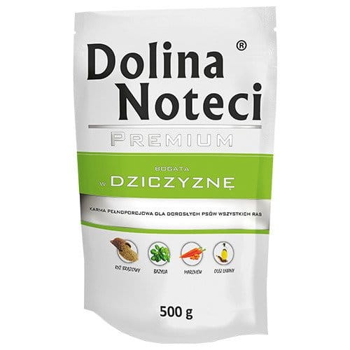 DOLINA NOTECI Premium bogata w dziczyznę - doypack 500g