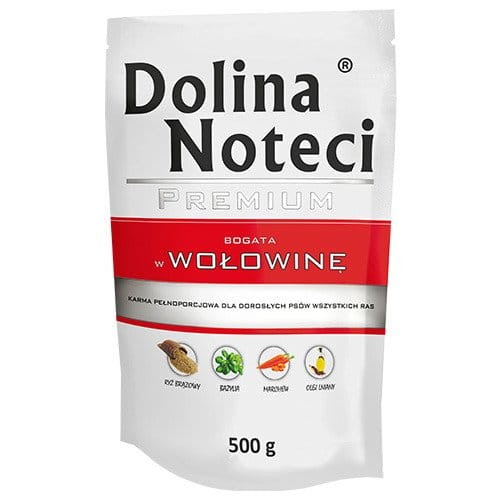 DOLINA NOTECI Premium bogata w wołowinę - doypack 500g
