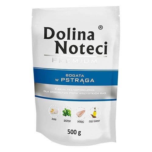 DOLINA NOTECI Premium bogata w pstrąga - doypack 500g
