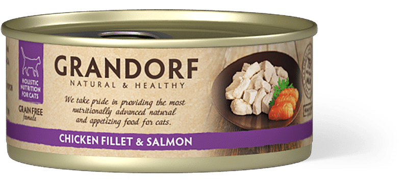 GRANDORF CAT Chicken Breast Salmon 70g