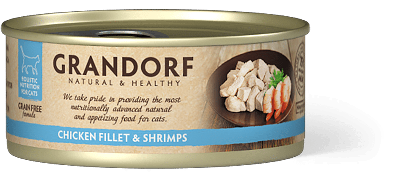 GRANDORF CAT Chicken Breast Shrimps 70g