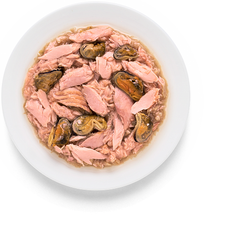 GRANDORF CAT Tuna Fillet  Mussels 70g