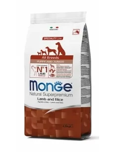 MONGE SPECIALITY LINE Puppy Jagnięcina z ryżem i ziemniakami 12kg