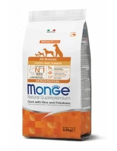 Monge Monoprotein Puppy Kaczka z ryżem i ziemniakami 12kg 