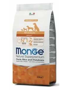 Monge Monoprotein Kaczka z ryżem i ziemniakami 2,5kg