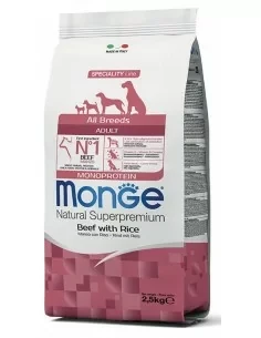 Monge Monoprotein Wołowina z ryżem 2,5kg