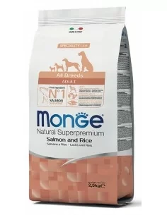 Monge Specjality Line Łosoś z ryżem 2,5kg