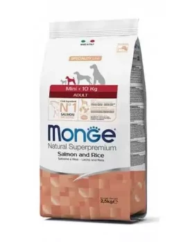 Monge Specjality Line Mini Łosoś z ryżem 2,5kg 