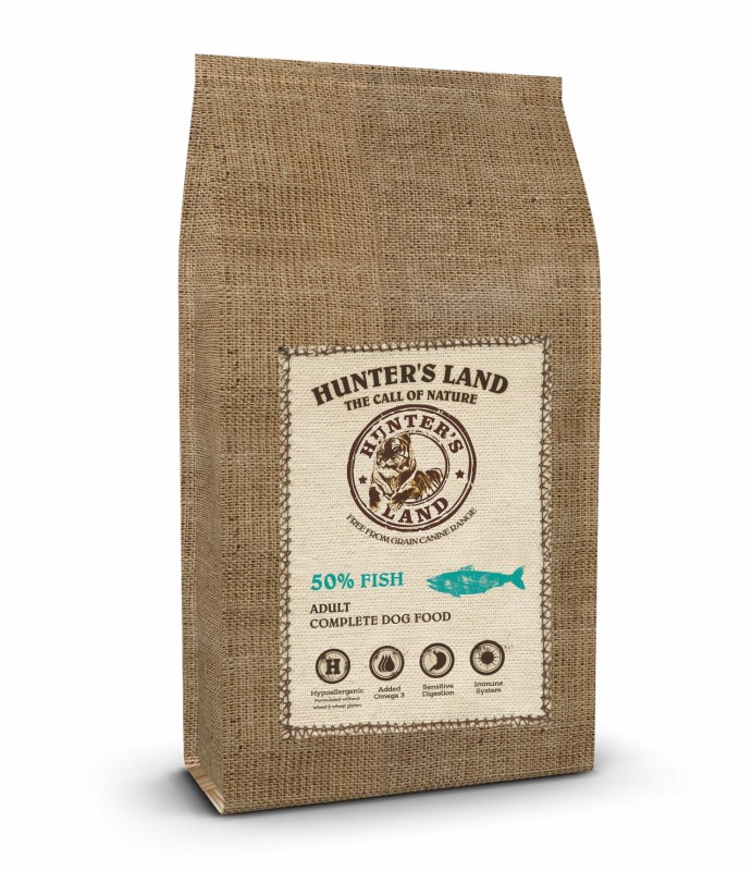 HUNTER/S LAND Grain Free 50% Fish 12kg