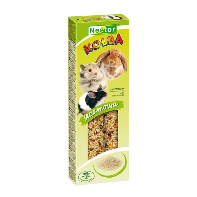 NESTOR Kolba SEZAMOWA dla królików i gryzoni 2szt./115g