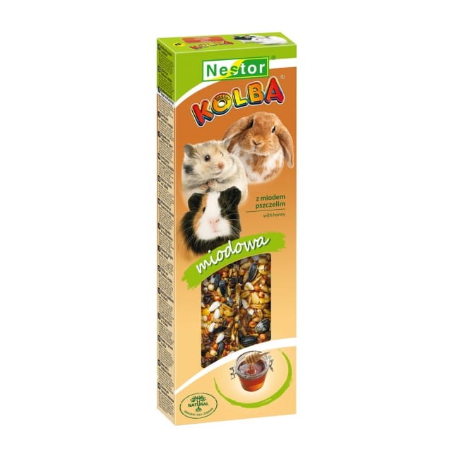 NESTOR Kolba MIODOWA dla królików i gryzoni 2szt./115g