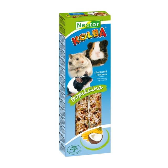 NESTOR Kolba TROPIKALNA dla królików i gryzoni 2szt./115g