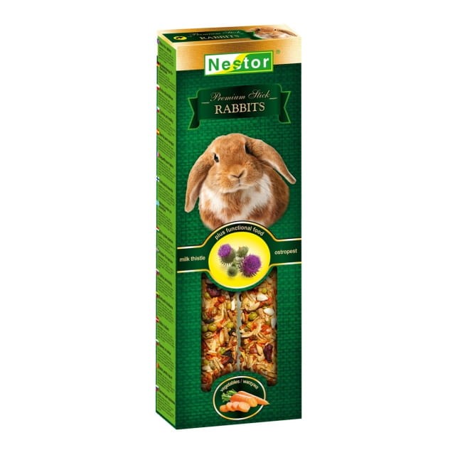NESTOR Kolba PREMIUM dla królików 2szt./115g