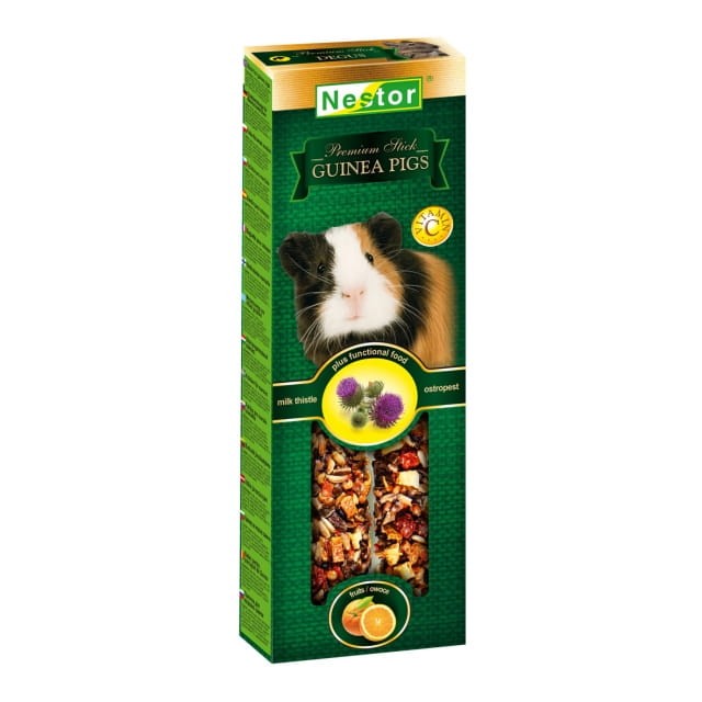 NESTOR Kolba PREMIUM dla świnek morskich 2szt./115g