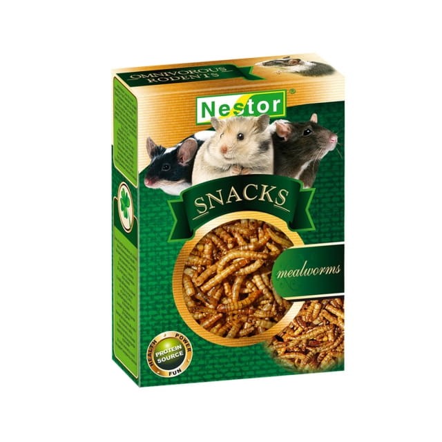 NESTOR Snacks dla gryzoni i królików LARWA MĄCZNIKA 20g