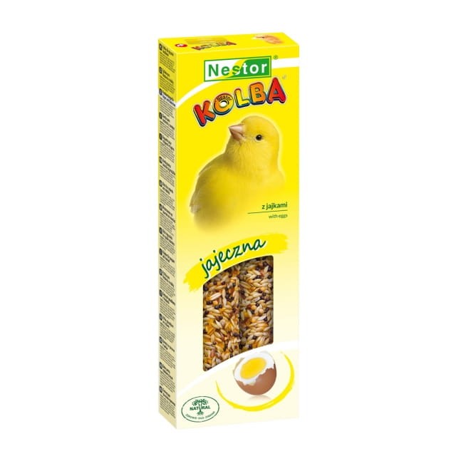 NESTOR Kolba JAJECZNA dla kanarków 2szt./85g