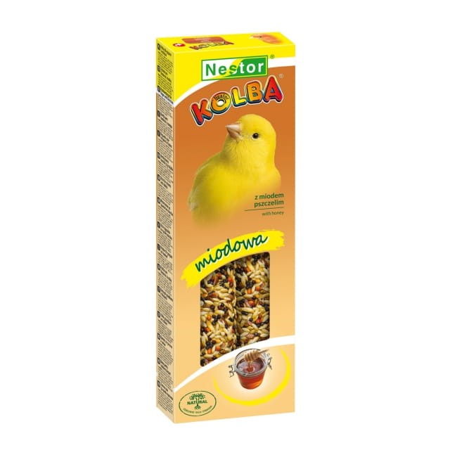 NESTOR Kolba MIODOWA dla kanarków 2szt./85g