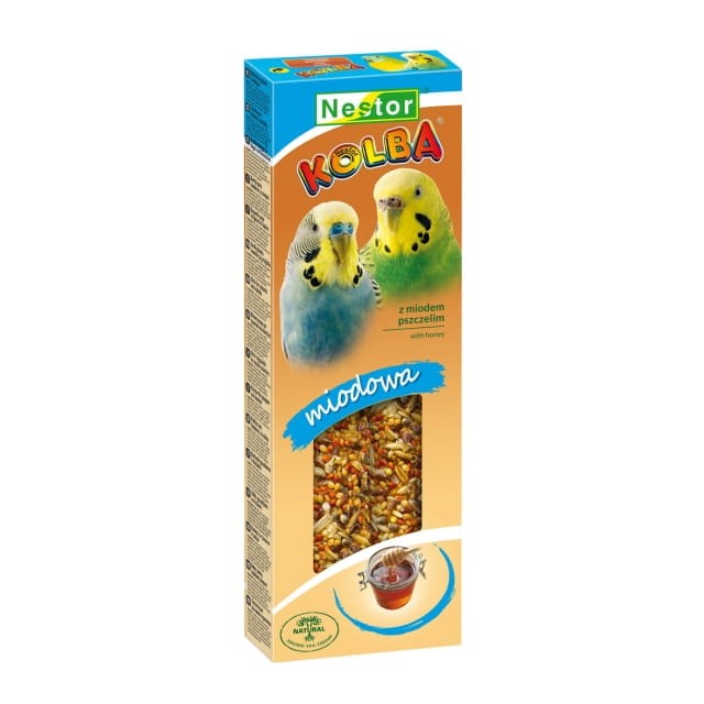 NESTOR Kolba MIODOWA dla małych papug 2szt./85g