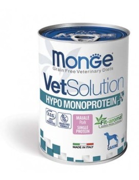 Monge Vet Solution Dog Hypo Monoprotein Wieprzowina 400g 