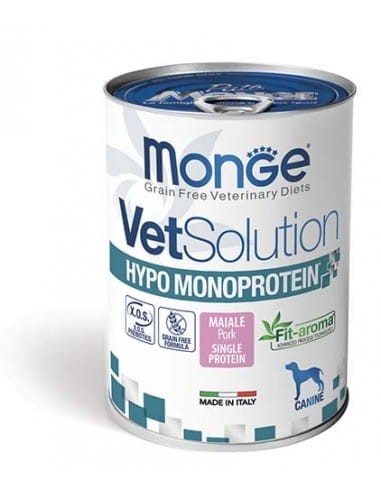 Monge Vet Solution Dog Hypo Monoprotein Wieprzowina 400g
