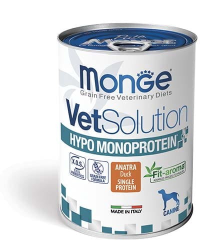 Monge Vet Solution Dog Hypo Monoprotein Kaczka 400g