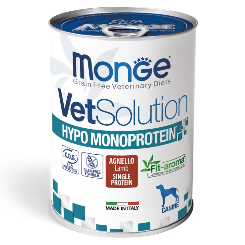 Monge Vet Solution Dog Hypo Monoprotein Jagnięcina 400g