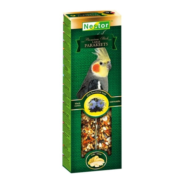 NESTOR Kolba PREMIUM dla średnich papug 2szt./115g