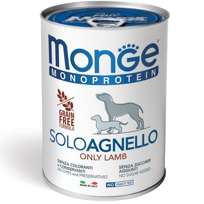 Monge Dog Monoprotein Solo Jagnięcina 400g