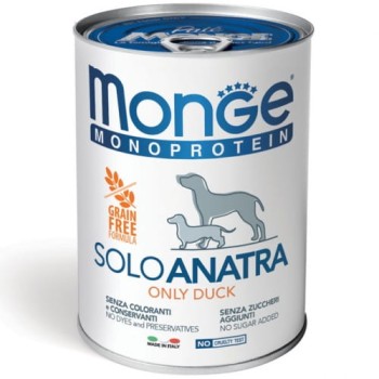 Monge Dog Monoprotein Solo Kaczka 400g