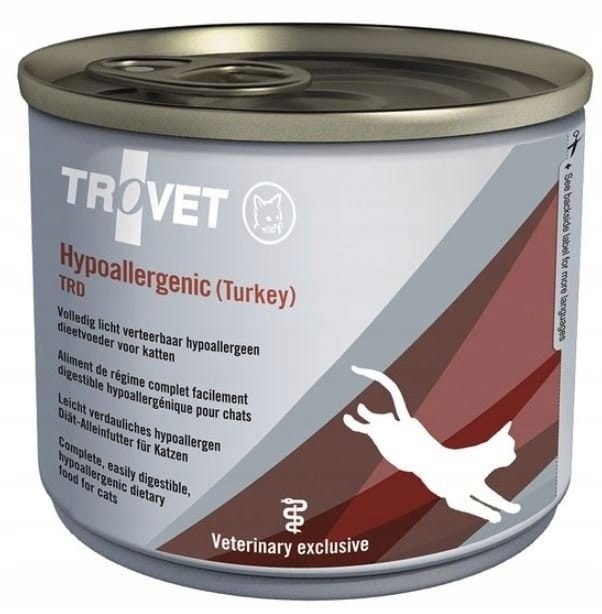 Trovet Cat Hypoallergenic TRD Indyk puszka 200g