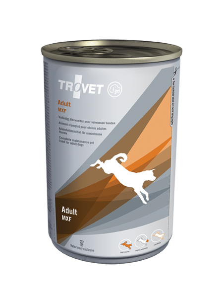 Trovet Dog Adult MXF z kurczakiem puszka 400g