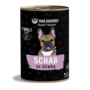 Paka Zwierzaka Schab ze śliwką 400g 