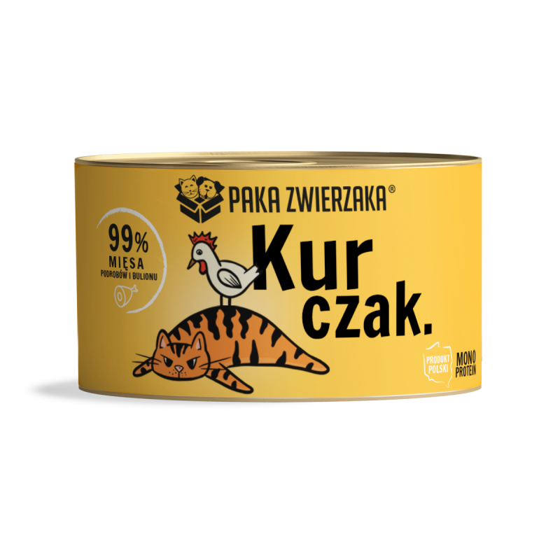 Paka Zwierzaka KOT Kurczak 200g