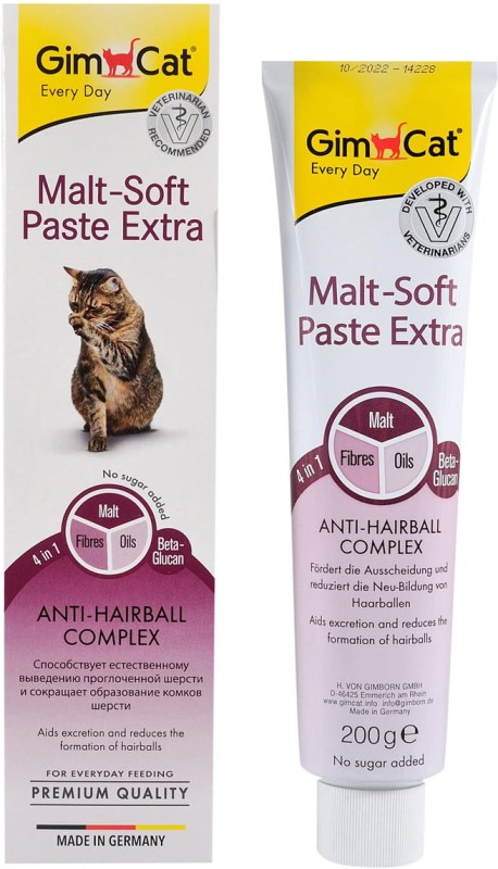GimCat Malt Soft Paste Extra - pasta odkłaczająca dla kota 200g