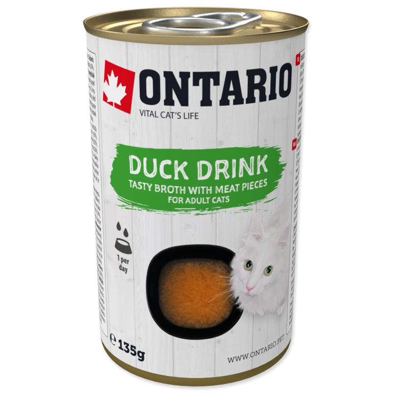 Ontario CAT Drink Duck 135g