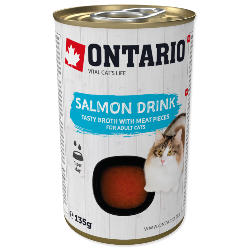 Ontario CAT Adult Drink Salmon 135g