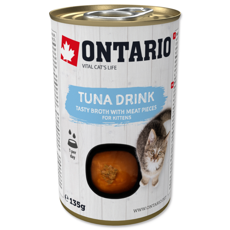 Ontario CAT Kitten Drink Tuna 135g