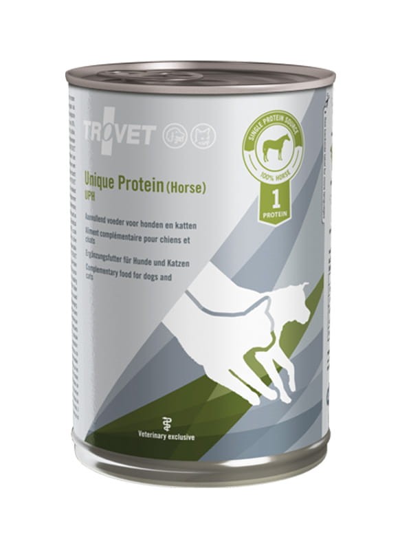 Trovet Dog/Cat Unique Protein UPH Konina puszka 400g