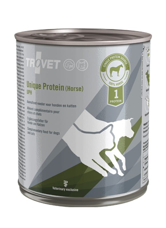 Trovet Dog/Cat Unique Protein UPH Konina puszka 800g
