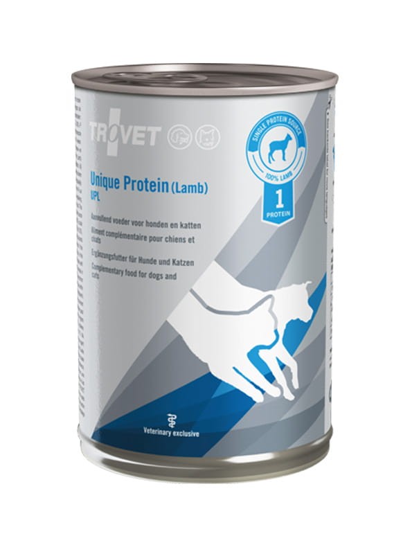 Trovet Dog/Cat Unique Protein UPL Jagnięcina puszka 400g