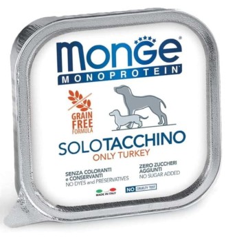 Monge Dog Monoprotein Solo Indyk 150g