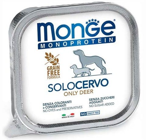 Monge Dog Monoprotein Solo Jeleń 150g