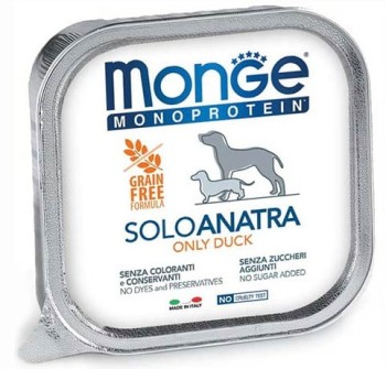 Monge Dog Monoprotein Solo Kaczka 150g  